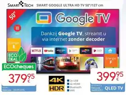 Eldi Smart Tech Smart Google Ultra HD TV aanbieding