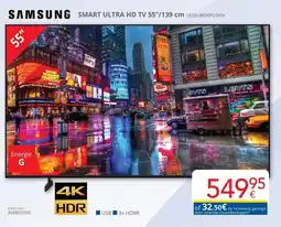Eldi Samsung smart ultra HD TV UE55U8090FUXXN aanbieding