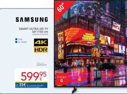 Eldi Samsung Smart Ultra HD TV UE60DU7190XXN aanbieding