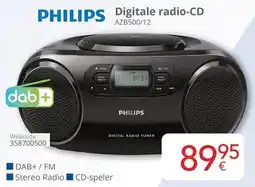 Eldi Philips Digitale Radio-CD AZB500/12 aanbieding