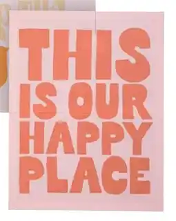 Kwantum Canvas outdoor Happy Place aanbieding