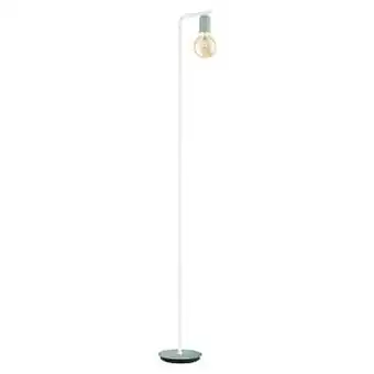 EGLO vloerlamp Adri-p - donkergroen/wit - Leen Bakker