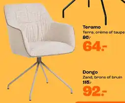 Kwantum Selectie eetkamerstoelen Dongo aanbieding