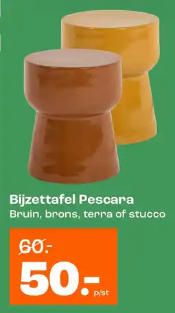 Kwantum Bijzettafel Pescara aanbieding