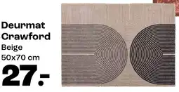 Kwantum Deurmat Crawford aanbieding