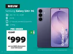 Base Samsung Galaxy S26+ 5G aanbieding