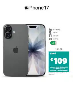 Base iPhone 17 aanbieding