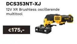 DeWALT 12V XR Brushless oscillerende multitool DCS353NT-XJ aanbieding