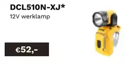 DeWALT 12V werklamp DCL510N-XJ aanbieding