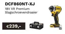 DeWALT 18V XR Premium Slagschroevendraaier DCF860NT-XJ aanbieding