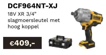 18V X4 3/4 slagmoersleutel met hoog koppel DCF964NT-XJ