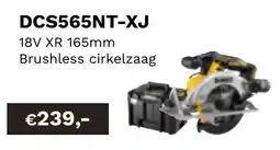 DeWALT Kies UW XRmachine zonder accu's en lader DCS565NT-XJ aanbieding