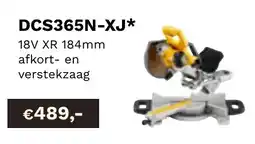 DeWALT Kies UW XRmachine zonder accu's en lader DCS365N-XJ aanbieding