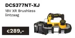 DeWALT Kies UW XRmachine zonder accu's en lader DCS377NT-XJ aanbieding