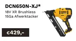 DeWALT Kies UW XRmachine zonder accu's en lader DCN650N-XJ aanbieding