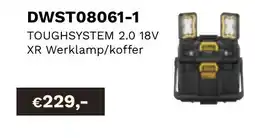 DeWALT Toughsystem 2.0 18V XR werklamp/koffer DWST08061-1 aanbieding