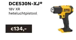DeWALT 18V XR heteluchtpistool DCE530N-XJ aanbieding