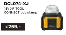 DeWALT 18V XR tool connect bouwlamp DCL074-XJ aanbieding