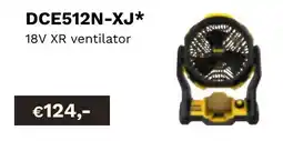 DeWALT 18V XR ventilator DCE512N-XJ aanbieding