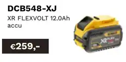 DeWALT XR flexvolt 12.0ah accu DCB548-XJ aanbieding