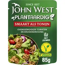 Albert Heijn John West Plantaardige tonijn tomaat aanbieding
