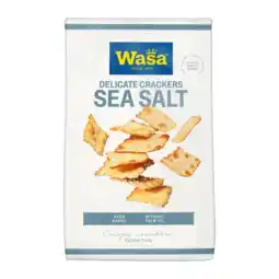 Albert Heijn Wasa Delicate crackers sea salt aanbieding