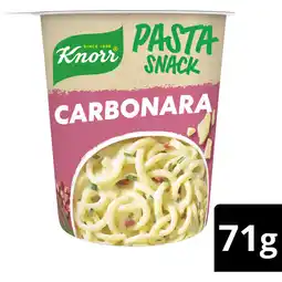 Albert Heijn Knorr Cup pasta carbonara bel aanbieding