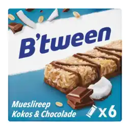 Albert Heijn Hero B'tween mueslireep kokos & chocolade aanbieding