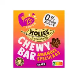 Albert Heijn Holie's Chewy bar amandel speculaas aanbieding