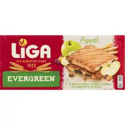 Albert Heijn Liga Evergreen crunchy appelsmaak aanbieding
