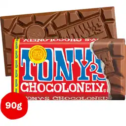 Albert Heijn Tony's Chocolonely Reep melk aanbieding