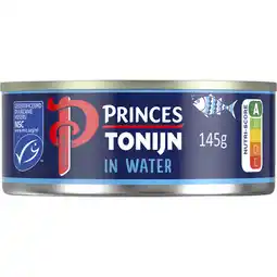 Albert Heijn Princes Tonijnstukken in water aanbieding