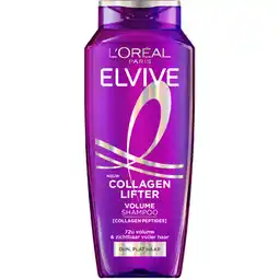 Albert Heijn L'Oréal Paris Elvive Collagen lifter volume shampoo aanbieding