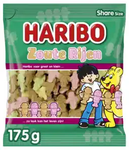 Albert Heijn Haribo Zoute rijen aanbieding