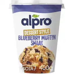 Albert Heijn Alpro Yoghurt bosbessen muffin smaak aanbieding
