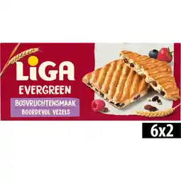 Albert Heijn Liga Evergreen bosvruchtensmaak aanbieding
