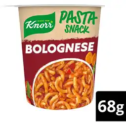 Albert Heijn Knorr Cup pasta bolognese bel aanbieding
