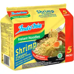 Albert Heijn Indo mie Noodles shrimp 5-pack aanbieding