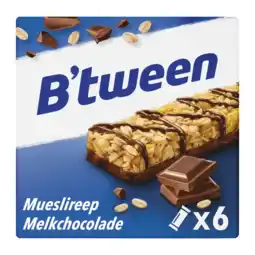 Albert Heijn Hero B'tween mueslireep melkchocolade aanbieding