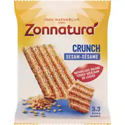 Albert Heijn Zonnatura Crunch sesam repen aanbieding
