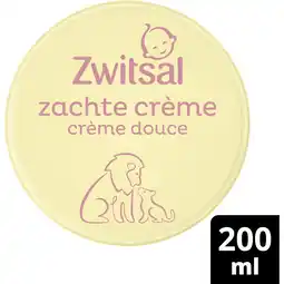 Albert Heijn Zwitsal Baby zachte crème aanbieding