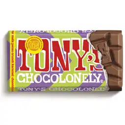 Albert Heijn Tony's Chocolonely Reep melk pecan crunch karamel aanbieding