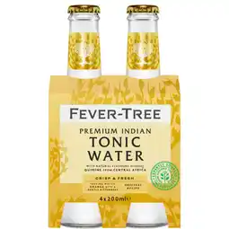 Albert Heijn Fever-Tree Indian tonic 4-pack aanbieding
