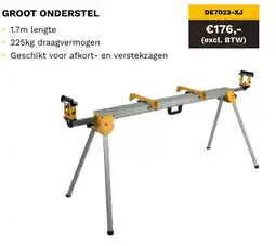 DeWALT Groot onderstel DE7023-XJ aanbieding