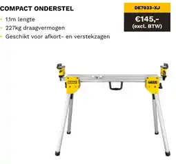 DeWALT Compact onderstel DE7033-XJ aanbieding