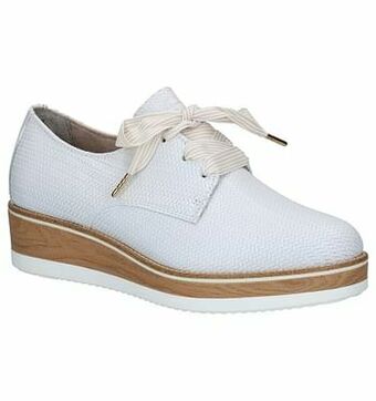 Torfs Tamaris Purerelax Witte Veterschoenen aanbieding