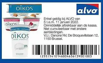Alvo Oîkos aanbieding