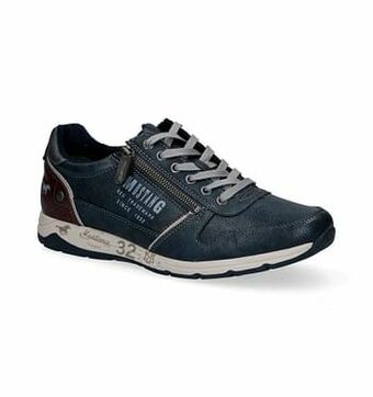 Torfs Mustang Blauwe Veterschoenen aanbieding
