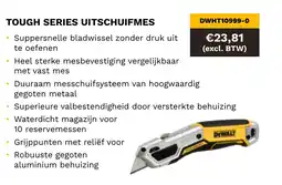 DeWALT Tough series uitschuifmes DWHT10999-0 aanbieding