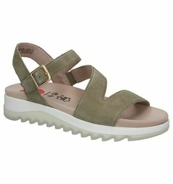Jana Groene Sandalen